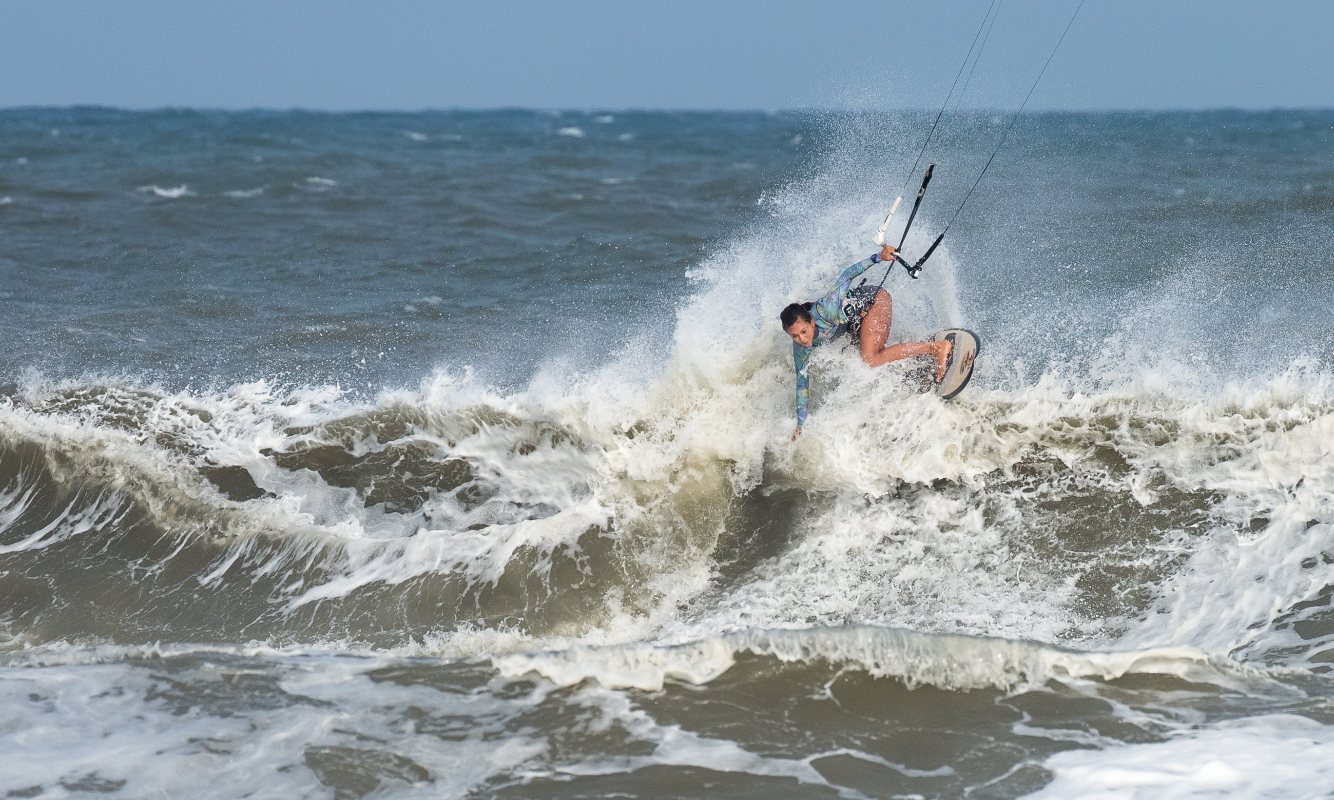 Moona on top at Cape Hatteras Wave Classic